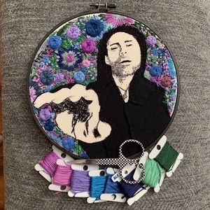 AFI Embroidery Hoop - Davey!